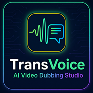 TransVoice Studio - Video File Dubbing SaaS