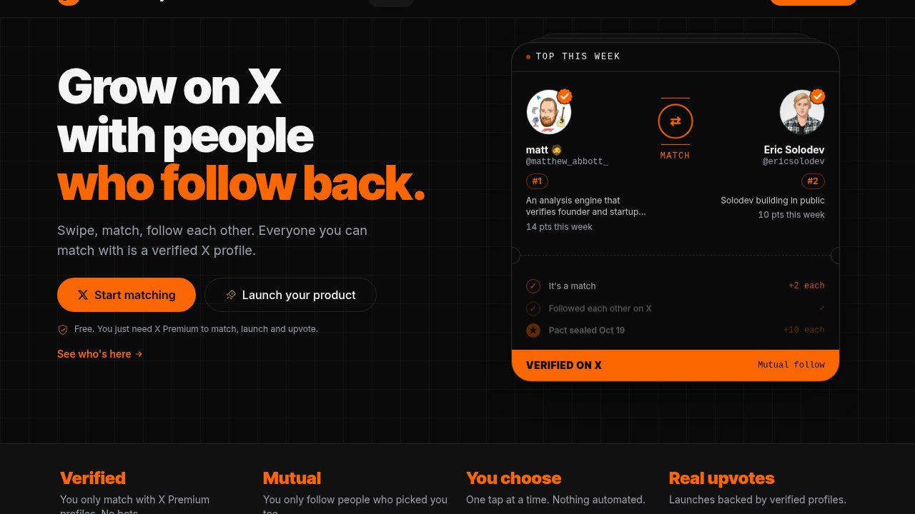 FollowX - Product Image