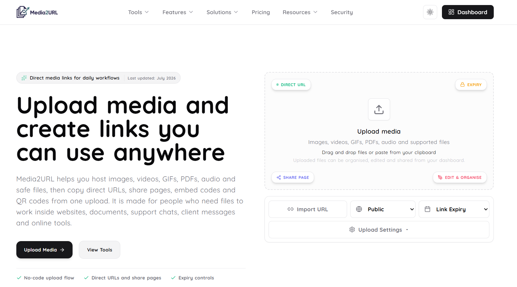 Media2URL - Product Image