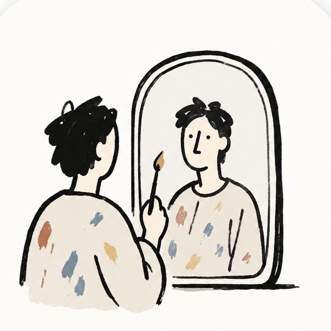 Painting Mirror