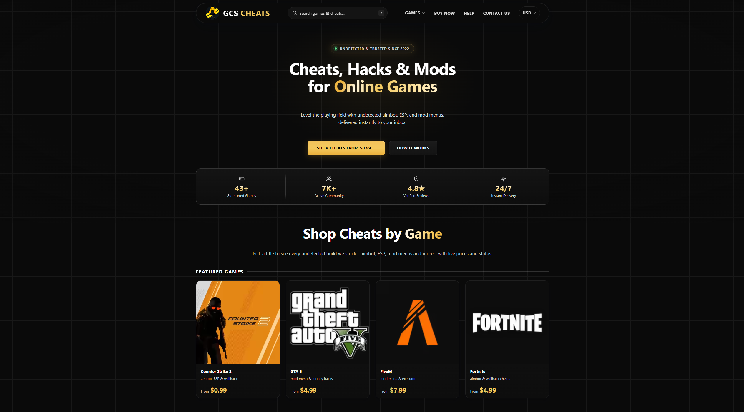 GCS Cheats - Product Image