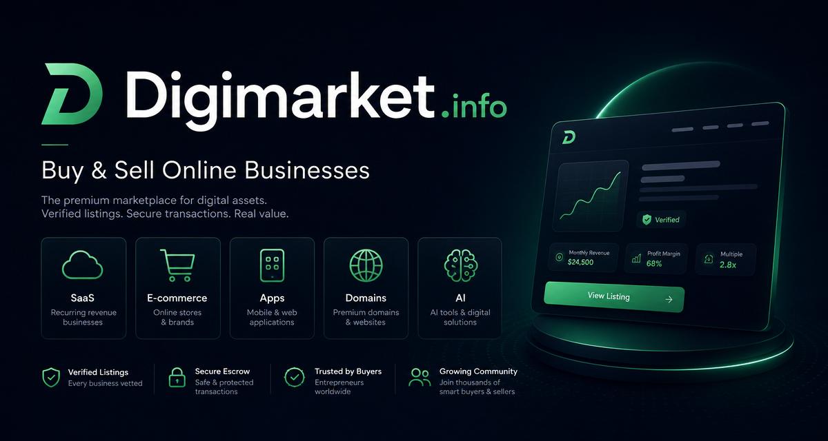 DigiMarket.info - Product Image