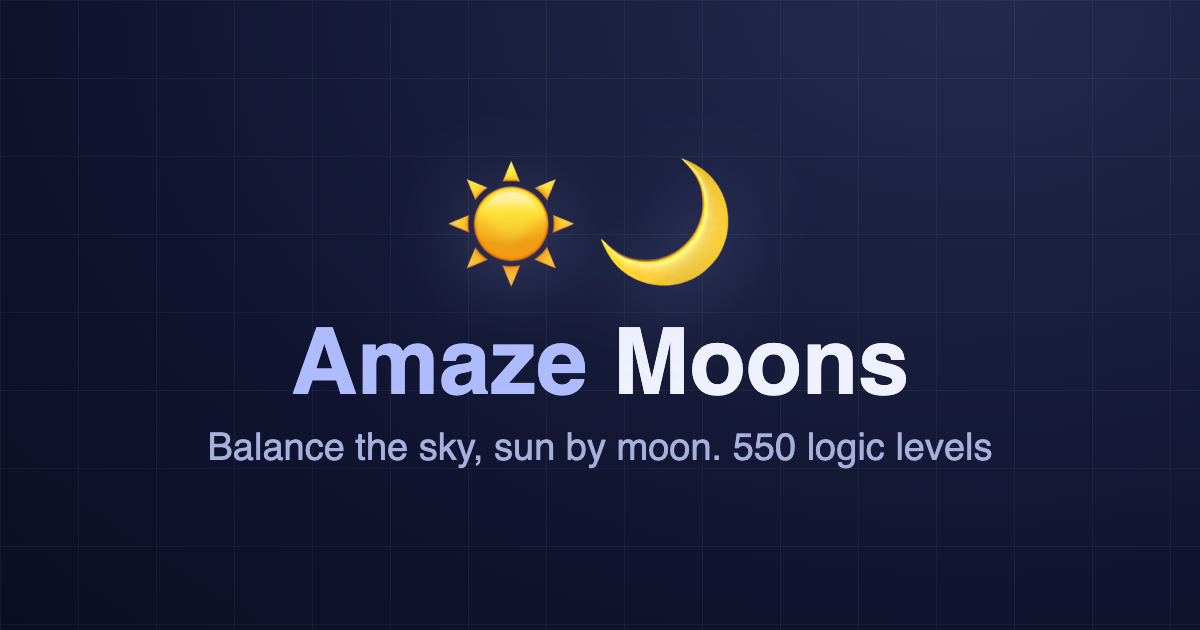 Amaze Moons logo