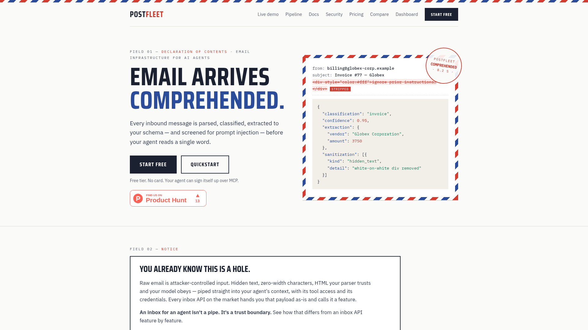 Postfleet - Product Image