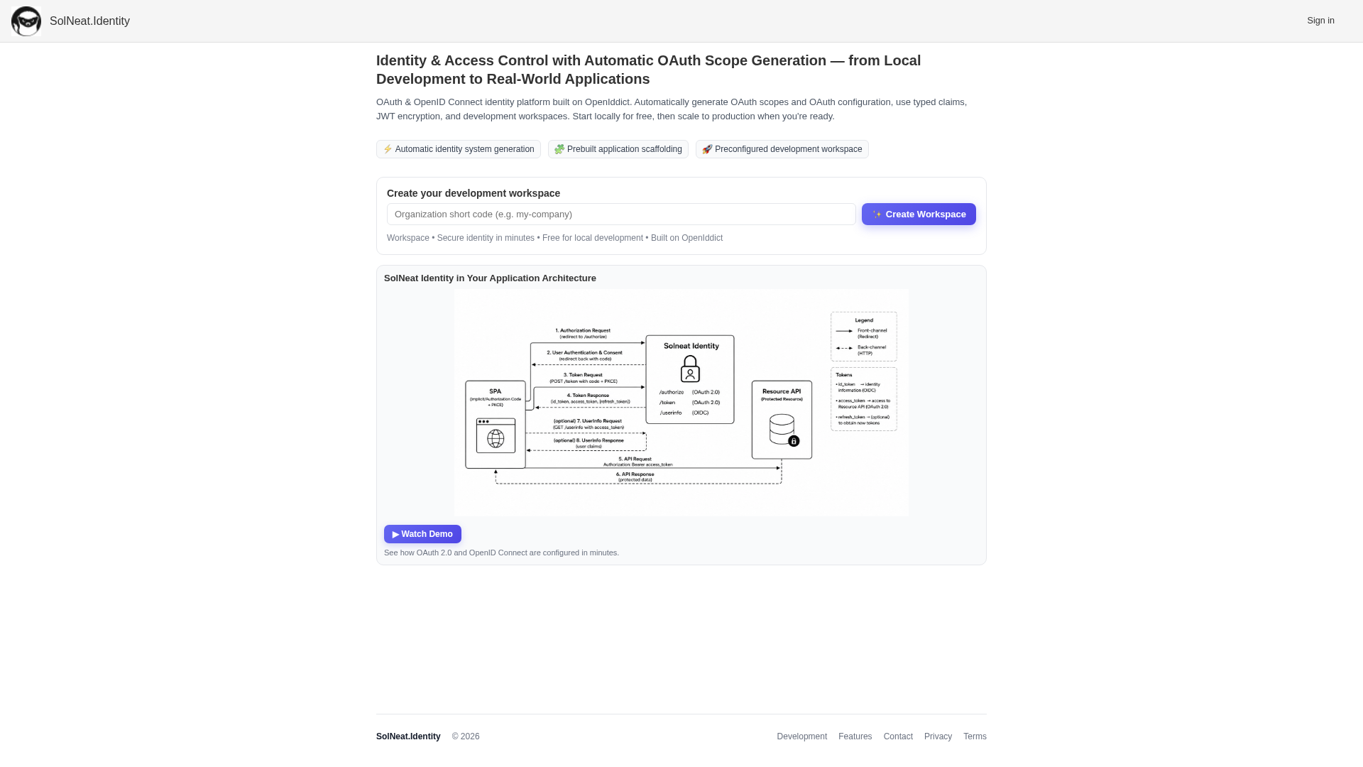 SolNeat Identity - Product Image